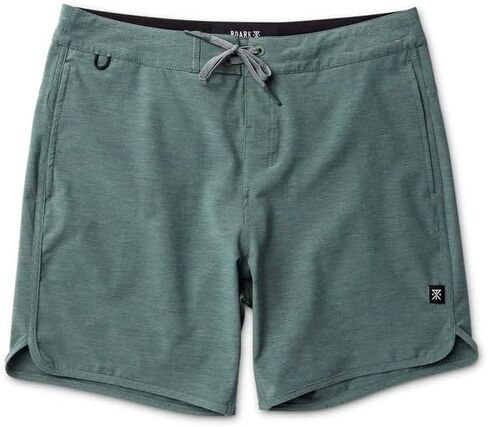 Roark Chiller Scallop Boardshorts for Men | Quick Dry 4-Way Stretch Swim Trunks | 7" Inseam Board Shorts in Kuwait