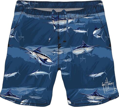 شورت مبطن للرجال من Guy Harvey Armada Volley in Kuwait