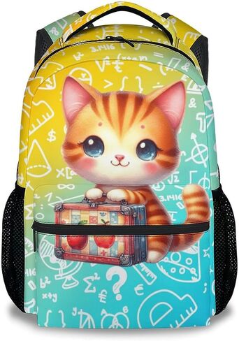 UNIKITTY Girls Unicorn Backpack for School Kids Preschool Bookbag - 17 Inch Kids School Bag with Pockets for Elementary Kindergarten in Saudi Arabia