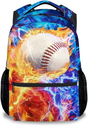 Baseball Backpack for Kids Boys - 17 Inch School Bookbag for Boy Students Sports in Saudi Arabia