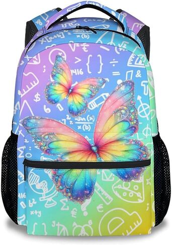 UNIKITTY Girls Unicorn Backpack for School Kids Preschool Bookbag - 17 Inch Kids School Bag with Pockets for Elementary Kindergarten in Saudi Arabia