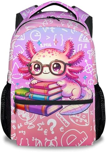 UNIKITTY Girls Unicorn Backpack for School Kids Preschool Bookbag - 17 Inch Kids School Bag with Pockets for Elementary Kindergarten in Saudi Arabia