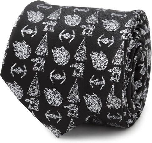 Cufflinks Inc. ربطة عنق رجالية سوداء من حرب النجوم in Kuwait
