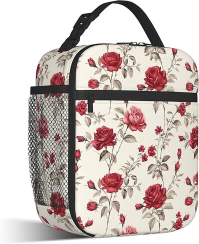 Insulated Lunch Bag,Colorful Cars Durable Lightweight Lunch Box for Kids,Cartoon Vehicle Portable Thermal Picnic Cool Bags Girls Boys School Daycare,Work,Camping in Saudi Arabia