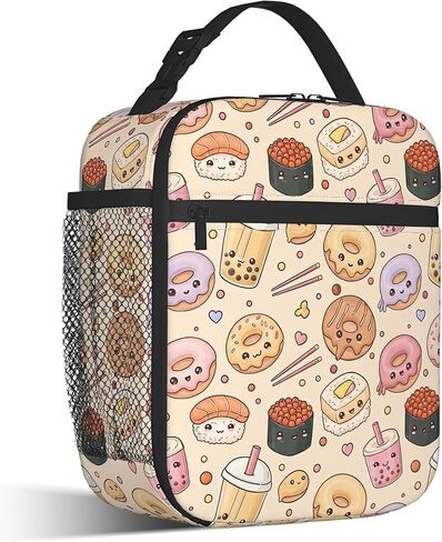 Black Cat Lunch Bag for Kids,Astrology Planet Insulated Lunch Box for Women, Large Capacity with Mutiple Pockets Gilrs Boys School Thermal Bag for Work,Picnic,Hiking in Saudi Arabia
