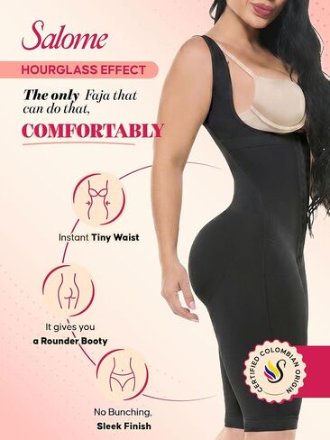 Salome 232-CCB Fajas Columbianas شورت تشكيل الجسم بدون خياطة للنساء لرفع المؤخرة وتنحيف الفخذ in Kuwait