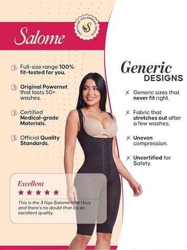 Salome 232-CCB Fajas Columbianas شورت تشكيل الجسم بدون خياطة للنساء لرفع المؤخرة وتنحيف الفخذ in Kuwait