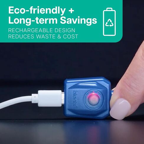 Bionix - Rechargeable Light Source + ClearLook Variety Pack Starter System (Single-Use, 50 Count) | Reusable & USB-C Rechargeable LED Light Source to Enhance Cerumen Removal Visibility in Saudi Arabia