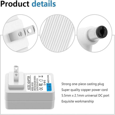 4.5V Lemax Power Adapter, 6 Outputs, for Christmas Halloween Village Mini Lighting Building Decoration, White in Saudi Arabia