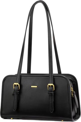LOVEVOOK Swing Zip Shoulder Bag, Small Purses for Women Trendy Handbags, Mini Vintage Hobo Clutch Leather Tote in Kuwait