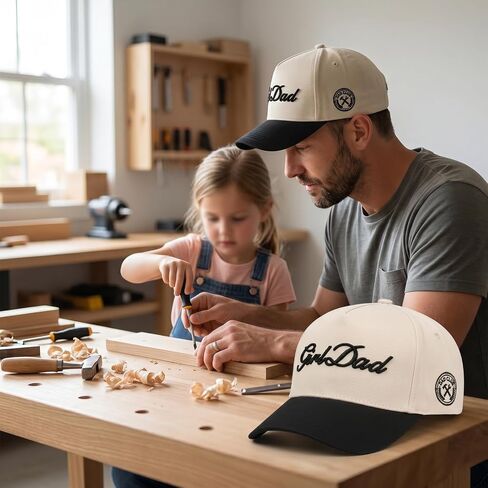 Dad Hats for Men, Vintage Trucker Hats,Premium Embroidered Family Baseball Cap Dads & New Fathers in Saudi Arabia