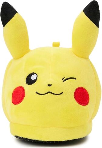 Ground Up Big Kid Pokémon Pikachu 3D Slipper - Size 4 Big Kid, Yellow in Kuwait