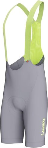 LAMEDA Men's Cycling Bib Shorts Padded Bike Shorts UPF 50+ Breathable Mesh Pockets Reflective Cycling Bibs high Density pad in Saudi Arabia