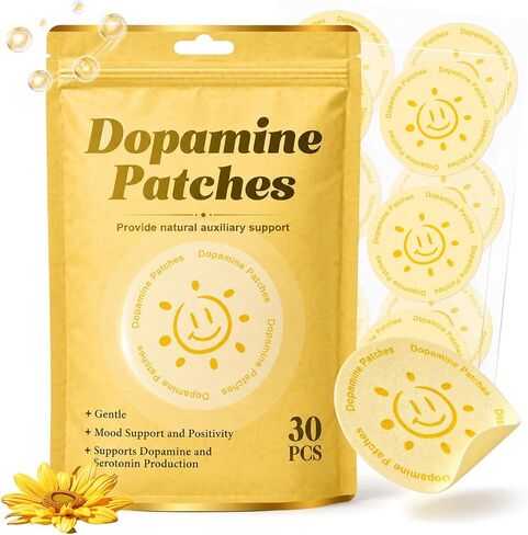 Dopamine Patches, Supports Mood & Emotional Balance for Women and Men-30 Count-M1 in Saudi Arabia