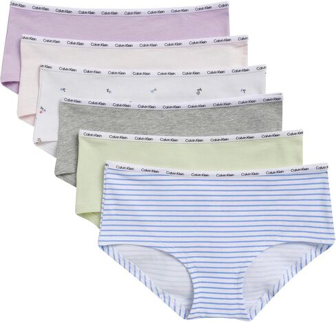 Calvin Klein Girls' Modern Cotton Hipster Underwear 6-pack in Saudi Arabia
