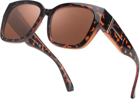 FIMILU Polarized Sunglasses Fit Over Glasses for Women, Oversized Square Sunglasses for Driving & Outdoor UV400 Protection in Saudi Arabia