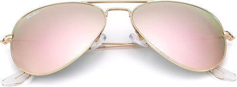 Pro Acme Classic Aviator Sunglasses for Women & Men Glass Lens Metal Frame UV400 Driver Sunglasses in Saudi Arabia