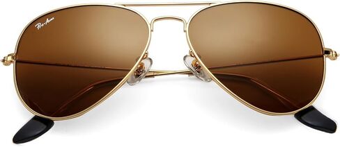 Pro Acme Classic Aviator Sunglasses for Women & Men Glass Lens Metal Frame UV400 Driver Sunglasses in Saudi Arabia