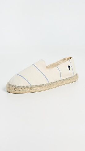 Manebi Men's Canvas Stripe Classic Espadrilles in Kuwait