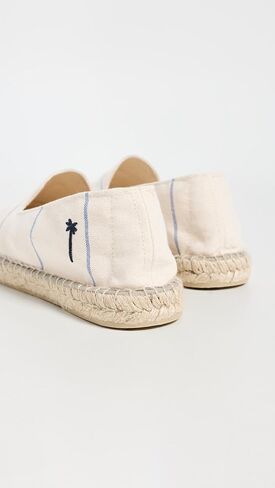 Manebi Men's Canvas Stripe Classic Espadrilles in Kuwait