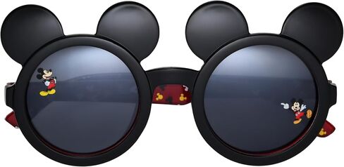Disney Mickey Inspired Black Round Kids Sunglasses in Kuwait