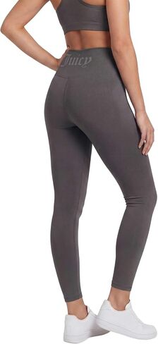 Juicy Couture Women's Leggings High Waisted Yoga Pants Tummy Control Workout Athletic Compression Running Gym Pilates in Kuwait