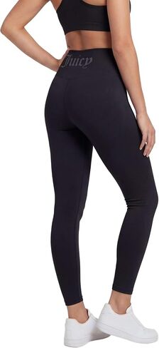 Juicy Couture Women's Leggings High Waisted Yoga Pants Tummy Control Workout Athletic Compression Running Gym Pilates in Kuwait