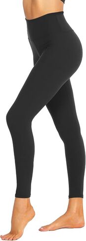 ZOOSIXX High Waisted Leggings for Women - Tummy Control Soft Opaque Printed Pants with Camo, Leopard for Workout in Kuwait