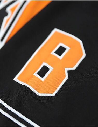 Big Boy Baltimore Black Sox S5 Adult Baseball Jersey [Orange] - ID#75078-127-207-0-0 in Kuwait