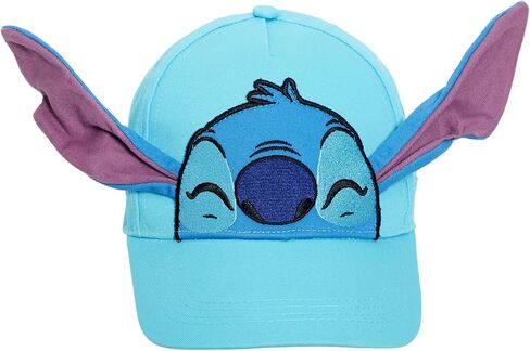 Disney Stitch Baseball Cap Kids Boys Girls 3D Ears Lilo & Stitch Summer Peaked Sun Hat in Kuwait