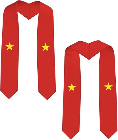 Graduation Sash 2024 Gradution Stole Classic Shawl Fashion Scarf for Study Aboard Students 72 Inch Men Women in Kuwait