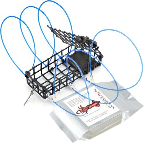 AirFly 6-Loop Crab Trap for Fishing Poles – Perfect for Dungeness and Rock Crabs – Pacific – Made in USA in Kuwait