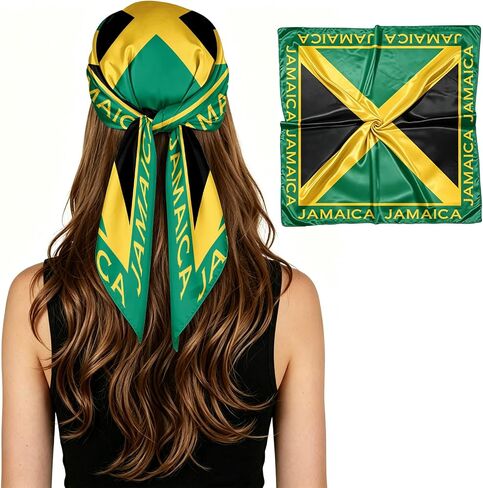 Fashion Head Scarf for Women Large Square bandanas Sleeping Wrap Satin Neck Bandana for Gift 27.5 x 27.5in in Saudi Arabia