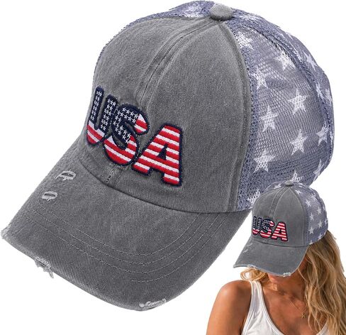 250 Anniversary USA Hat – United States 250th Anniversary Adjustable Patriotic Baseball Cap for 4th of July Outfits Women Men in Saudi Arabia