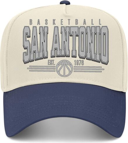 San Antonio Hoops Collegiate Ball Hat | Premium Adjustable Snapback Baseball Trucker Hats for Men & Women in Kuwait