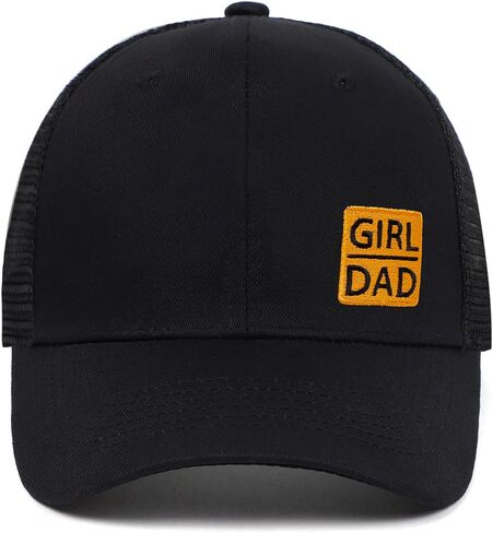 Embroidered Girl Daddy Hats for Men Dad Hat from Daughter Papa Husband Trucker Hat Gifts Christmas Birthday Father's Day in Saudi Arabia