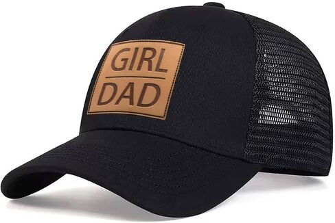 Embroidered Girl Daddy Hats for Men Dad Hat from Daughter Papa Husband Trucker Hat Gifts Christmas Birthday Father's Day in Saudi Arabia