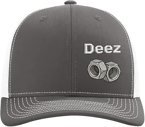 Deez Embroidered Premium Quality Adjustable Hat, Funny Trucker Cap, Breathable Mesh Design Gift for Men Women in Saudi Arabia