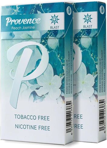 Provence Slim Herbal Cigarettes - Peach Jasmine | 2 Packs (40 Sticks) in Kuwait