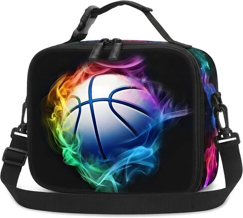Gamer Boys Lunch Bag - Kids Lunch Box for Boys & Girls,Insulated Video Game Lunchbox with Adjustable Shoulder Strap & Name Tag,Reusable Portable Lunchbox for School Picnic Hiking in Saudi Arabia