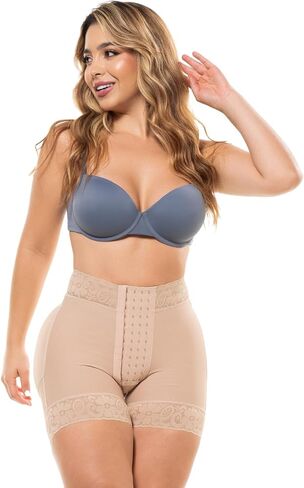 FAJAS SALOME Fupa Control Shapewear Lower Belly Faja Body Shaper Shorts | Tummy Control Butt Lifting Shapewear in Saudi Arabia
