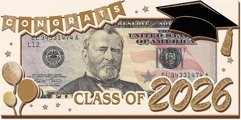Graduation Money Holder Gift 2026 – Class of 2026 Cash Gift Holder, Wooden Graduation Card Alternative, Congrats Grad Gift, Senior Graduation Keepsake in Saudi Arabia