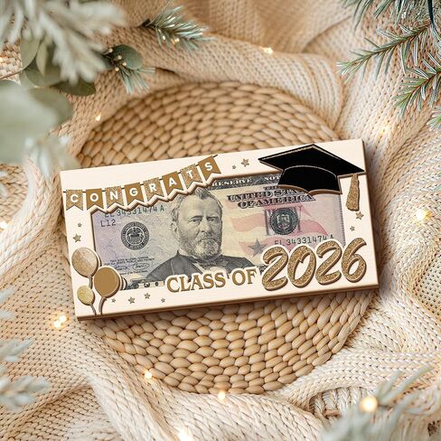 Graduation Money Holder Gift 2026 – Class of 2026 Cash Gift Holder, Wooden Graduation Card Alternative, Congrats Grad Gift, Senior Graduation Keepsake in Saudi Arabia