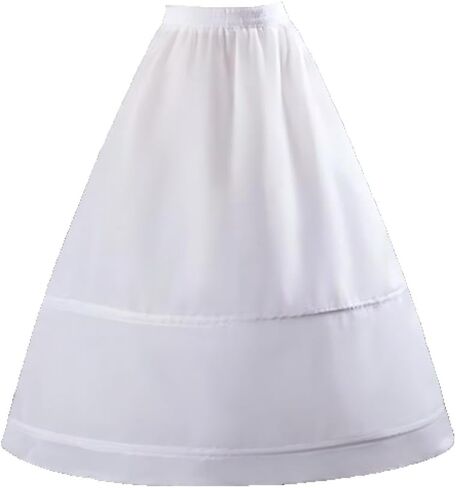 RULTA Women's Crinoline Petticoat Skirt A-line 3-Hoops underskirt suitable for wedding ball dresses bridal Slips Skirt in Saudi Arabia