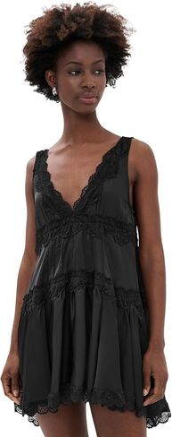 Free People Women's in This Groove Mini Slip Dress in Kuwait