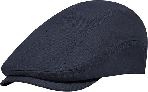 100% Cotton Newsboy Cap for Men Adjustable Flat Gatsby Ivy Cabbie Beret Hat for Summer Driving Hunting in Saudi Arabia