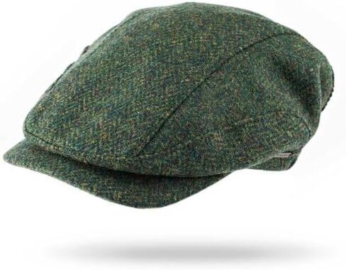 Biddy Murphy Self-Adjusting Irish Wool Driving Cap for Men and Women – Comfort Fit Flat Cap – Newsboy Style Hat in Kuwait