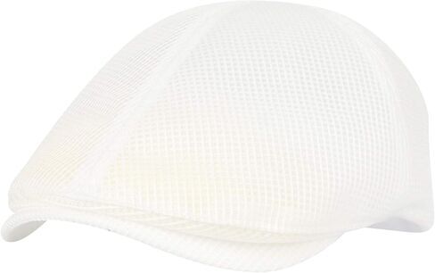 WITHMOONS Breathable Mesh Summer Hat Beret Ivy Newsboy Cabbie Cap SL31271 in Kuwait