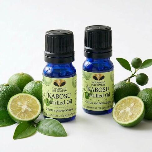 Premium Japanese Essential Oil Set - 100% Pure Hiba Oil for Diffuser & Aromatherapy - Steam Distilled, Therapeutic Grade Produced in Japan - 2 Pack (5ml Each) (Hiba) in Saudi Arabia
