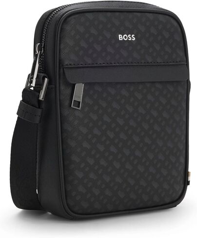 حقيبة BOSS الرجالية Zair MN Monogram مع شعار منقوش بالرقائق المعدنية in Kuwait